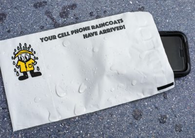 Cell Phone Raincoat Bag